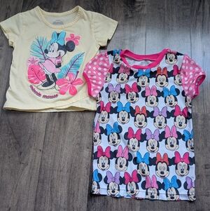 Disney Minnie Mouse Shirt Bundle In 3T